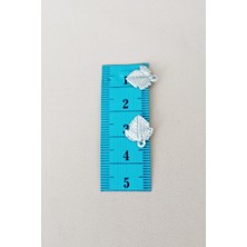 TeOra Store Oya Abiye Bileklik Kolye Pleksi Metalik Plastik Pul Gümüş Renk 24 Gram 390 Adet - BNC567