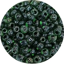 TeOra Store Dökme Cam Kum Boncuk (8/0) 3 mm - 20 Gram - Parlak Yeşil - BNC162