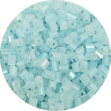 TeOra Store Kesme Cam Boncuk 2mm - 60 Gram - Maz Buz Mavi - BNC369