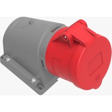 Ay-Ka 5X16A Cee Norm Duvar Tip Dişi Eğik Trifaze Priz