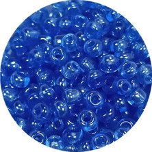 TeOra Store Dökme Cam Kum Boncuk (8/0) 3 mm - 20 Gram - Şeffaf Açık Mavi - BNC163