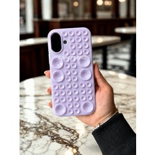 Case Trend iPhone (17) Uyumlu Vantuzlu Bubble Kılıf