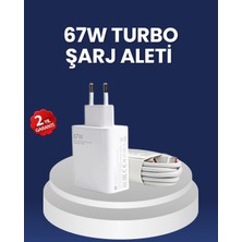 67 Watt Hızlı Şarj Adaptörü Samsung S20 S21 S22 S23 Uyumlu - Lisinya