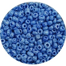 TeOra Store Dökme Cam Kum Boncuk (11/0) 2 mm - 20 Gram -  Mavi - BNC009