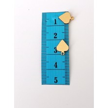 TeOra Store Oya Abiye Bileklik Kolye Pleksi Metalik Plastik Pul Altın Renk 8 Gram 70 Adet - BNC494