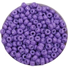 TeOra Store Dökme Cam Kum Boncuk (11/0) 2 mm - 20 Gram -  Eflatun - BNC020