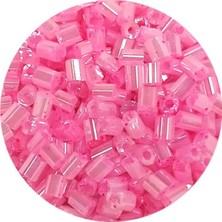 TeOra Store Kesme Cam Boncuk 2mm - 60 Gram - Pembe - BNC371