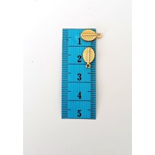 TeOra Store Oya Abiye Bileklik Kolye Pleksi Metalik Plastik Pul Altın Renk 24 Gram 270 Adet - BNC538
