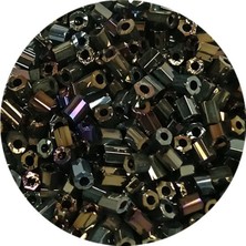 TeOra Store Kesme Cam Boncuk 2mm - 20 Gram - Asker Yeşili -BNC340