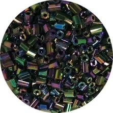 TeOra Store Kesme Cam Boncuk 2mm - 60 Gram - Parlak Alacalı - BNC352