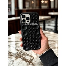 Case Trend iPhone (16 Pro) Uyumlu Vantuzlu Bubble Kılıf