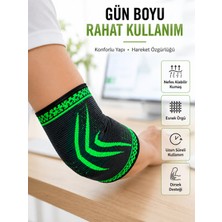 Fitness Dirsekliği Kompresyonlu Dirsek Destekliği Tenisçi Dirseği Spor Koruyucu - Lisinya