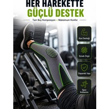 Diz Destekliği Fitness, Koşu ve Antrenman Için Kompresyon Dizlik - Lisinya