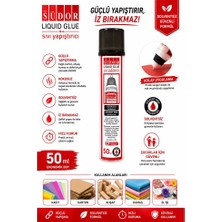 Artlantis Sıvı Yapıştırıcı Şeffaf 50ML 1 Adet Südor Plastik Tüpte Sıvı Uhu Kağıt Karton Yapıştırıcısı Zararsız Okul Büro Ofis