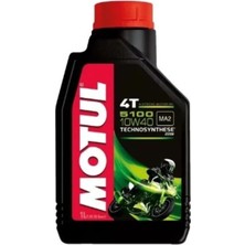 Motul 5100 10W40 1 Lt. 4 Zamanlı Motosiklet Yağı Made In France