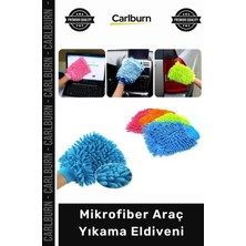Carlburn #eldiven Yumuşak Püsküllü Boya Koruma Mükemmel Emiş Gücü Temizlik Mikrofiber Araç Yıkama Eldiveni