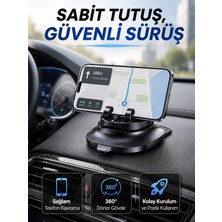 Katlanabilir Araç Içi Telefon Tutucu Gizli Numaratörlü Telefon Standı - Lisinya