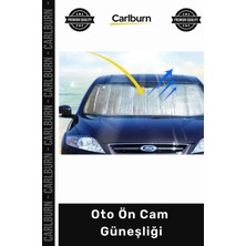 Carlburn #güneşlik Yüksek Performans Isı Işık Yansıtıcı Torpido Araç Içi Koruma Kalite Oto Ön Cam Güneşliği