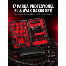 Kompakt ve Şık Tasarımlı 17 Parça Bakım Seti Yeni Nesil - Lisinya