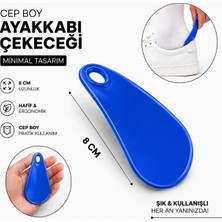 Meerkat 1 Adet Cep Boy Plastik Ayakkabı Çekeceği, 8cm Mini Boy Plastik Kerata