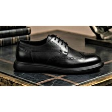 Klasik Erkek Ayakkabı Leosteps Black Tegan