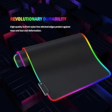 Belirtilmemiş Rgb LED Gaming Mouse Pad 80X30 Xxl - 13 Renk Mod, Gaming Mousepad Işıklı, Oyuncu Büyük Keyboard Mouse Pad Kaymaz USB Plug&play