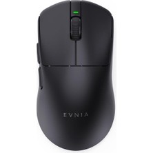 Belirtilmemiş Evnıa Serisi SPK9618 Kablosuz Bluetooth Dual Mod 26000DPI 6 Tuşlu Optik Oyuncu Mouse Siyah