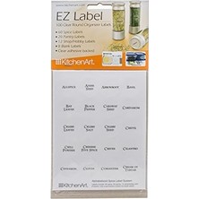 Belirtilmemiş Kitchenart Ez Baharat Etiket Seti, 100 Parça