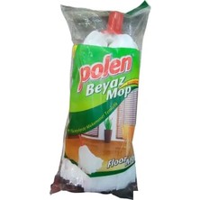 Belirtilmemiş Polen 2819 Beyaz Mop KL60 | Yüksek Emici Mikrofiber Yedek Mop Başlığı, Ev ve Iş Yeri Uyumlu Pratik Islak ve Kuru Zemin Temizlik Paspası