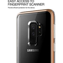 Belirtilmemiş VRS91672 Galaxy S9 Plus Crystal Bumper Kılıf, Blush Gold