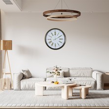 Nurton Eskitme Royal Ivory 52 x 52 cm Duvar Saati