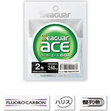 Seaguar Ace %100 Fluoro Carbon Misina 60MT