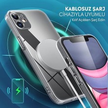 Belirtilmemiş Apple Iphone 11 Kamera Korumalı Şeffaf Silikon Kılıf