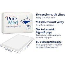 Belirtilmemiş Yatak Koruyucu Örtü 60X90 cm – 30’lu | Tek Kullanımlık Sıvı Geçirmez Hasta Altı Örtüsü | Yüksek Emici Ped | Bebek, Yetişkin, Yaşlı ve Evcil Hayvan Bakımına Uygun
