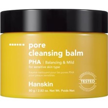 Belirtilmemiş Hanskin Pore Cleansing Balm Bha - Hassas ve Kuru Ciltler Için Gözenek ve Makyaj Temizleme Balmı
