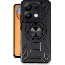 Nurton Mey Ithalat®   Redmi Note 13 Pro 4g Kılıf Lincoln Silikon - Siyah