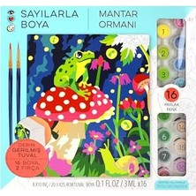 Belirtilmemiş Craft And Arts Numaralarla Boya Seti Mantar 9207