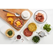 Belirtilmemiş Açık Yeşil Burger Kalıbı 11X3,5CM