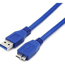 Belirtilmemiş USB 3.0 HDD Taşınabilir Harddisk Veri Data Bağlantı Kablosu 30 cm 4530