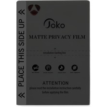 Morado Se siente Perfecto Joko Epu Hd Makine Mat Seramik Hayalet Nano Ekran Koruyucu