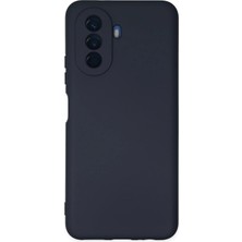 Nurton Mey Ithalat®  Huawei Nova Y70 Kılıf Nano Içi Kadife Silikon - Lacivert