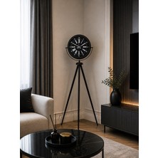 Nurton Black Aura Tripod Ayaklı Saat