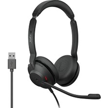 Belirtilmemiş Evolve2 30 Kulaklık Seti, Gürültü Önleyici Stereo Kulaklık, Microsoft Teams Sertifikalı, 2 Mikrofon Çağrı Teknolojisi, Usb-A Kablosu, Siyah