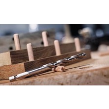 Belirtilmemiş Professional Accessories Matkap ve Kırıcı Delici Uçları, Ahşap Matkap, Gri, 5 Adet