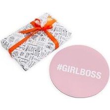 Belirtilmemiş Girlboss Hashtag Tasarımlı Hediye Mousepad 20 x 20 cm