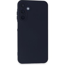 Nurton Mey Ithalat®  Samsung Galaxy A15 4g Kılıf Nano Içi Kadife Silikon - Lacivert