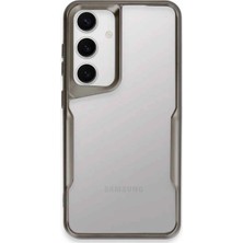 Nurton Mey Ithalat®  Samsung Galaxy A14 4g Kılıf Boyi Silikon Kapak - Titan Gri