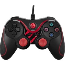 Belirtilmemiş SG-R601 Ps3/pc Kırmızı USB 1.8m Joypad