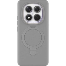 Nurton Mey Ithalat®   Redmi Note 14 Pro 4g Regal Magsafe Standlı Kapak - Titan Gri