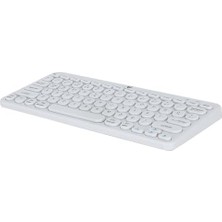Belirtilmemiş Blueforce BT-K95 2,4ghz Wireless + Bluetooth Kablosuz Klavye Gümüş Çift Modlu